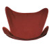 Burgundy Butterfly Chair Cover