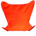 Orange Butterfly Chair Cover