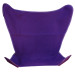 Purple Butterfly Chair Cover