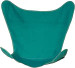Teal Butterfly Chair Cover