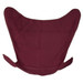 Burgundy Butterfly Chair Cover