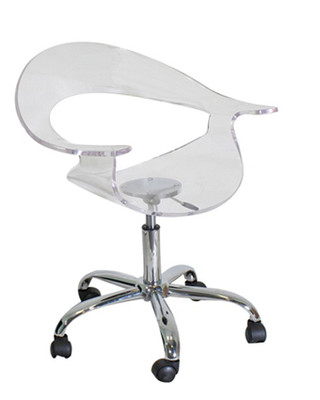 Clear Rumor Acrylic Office Chair
