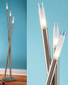 Icicle Modern Contemporary Halogen Floor Lamp