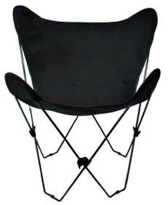 Ebony Black Butterfly Chair