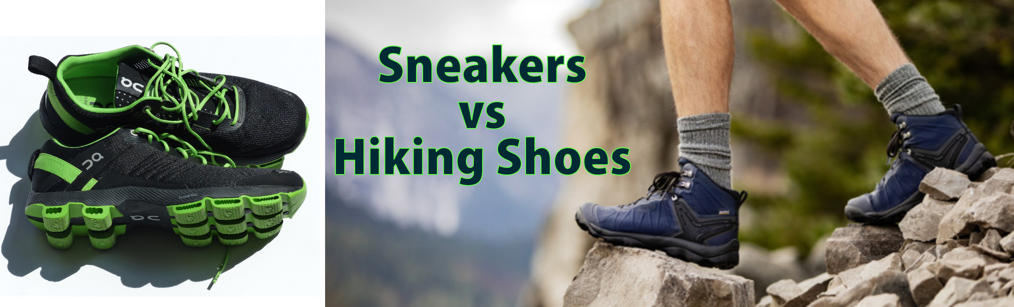 What's the difference between hiking boots and sneakers? - Chaar