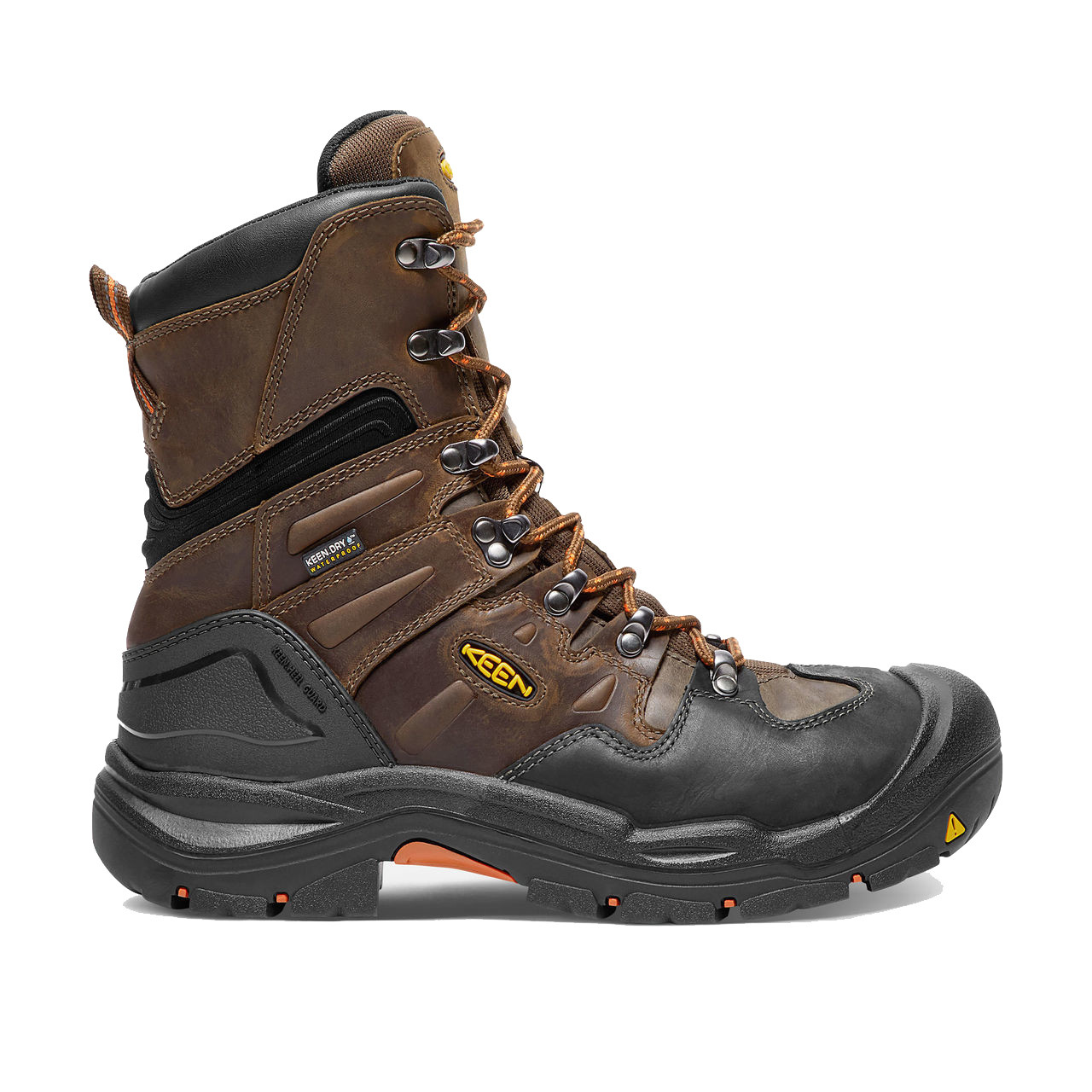 Keen Utility Mens Coburg 8 Waterproof Steel Toe Work Boot Chaar