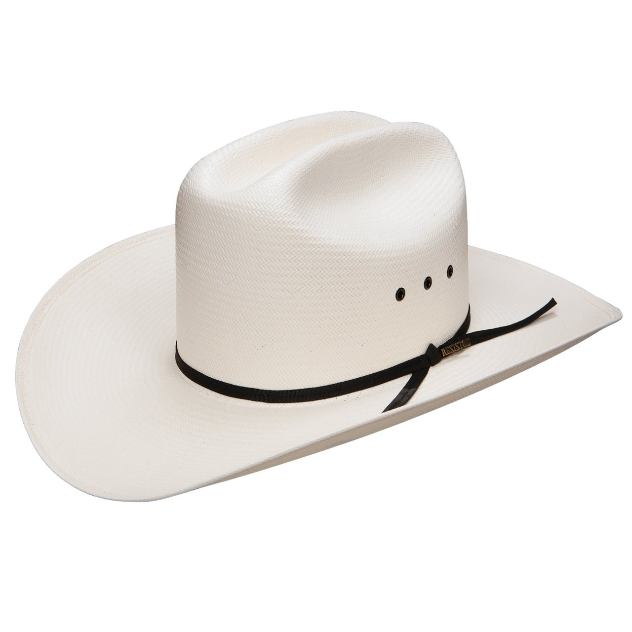 Bangora Straw Cowboy Hat 7X Resistol Denison
