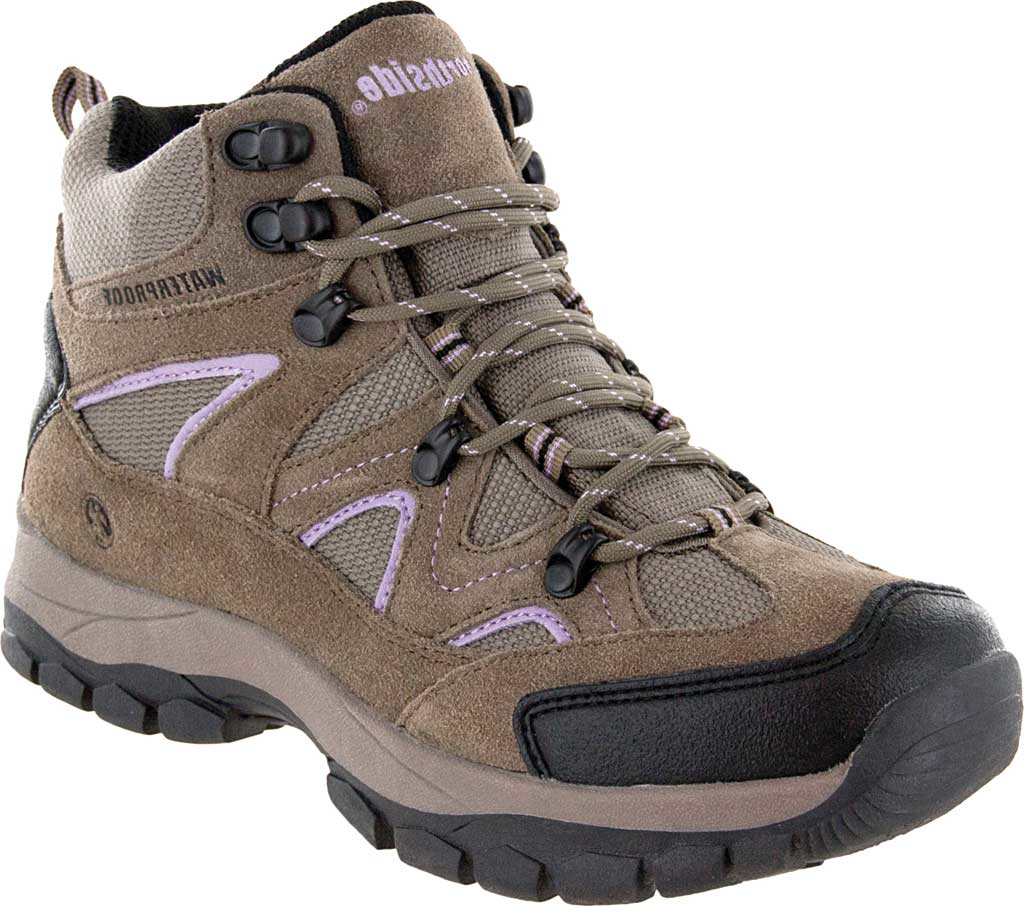 Northside Women's Snohomish Waterproof Hiking Boot - Tan/Periwinkle - Chaar