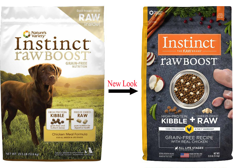 Natures Variety Instinct Boost Chicken Dry Dog Food Chaar
