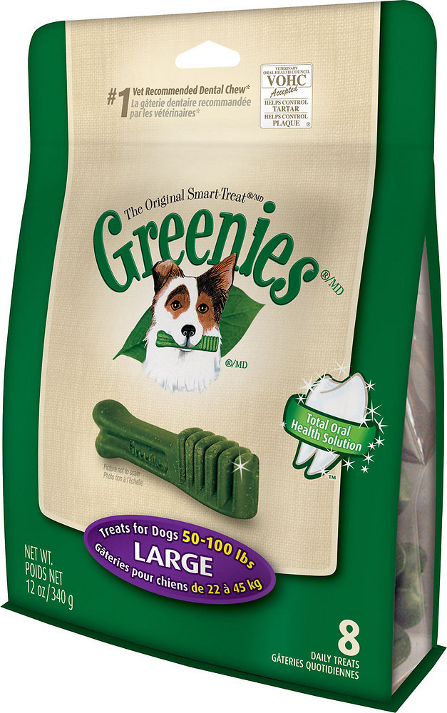 Greenies Dog Dental Treat Large 12oz Chaar