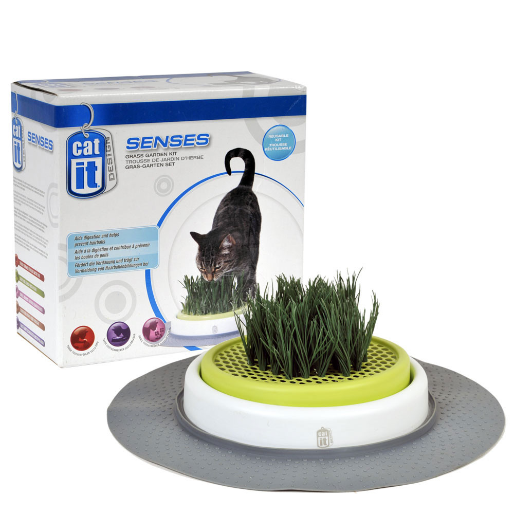 Catit Senses Grass Garden Kit 2pk Chaar