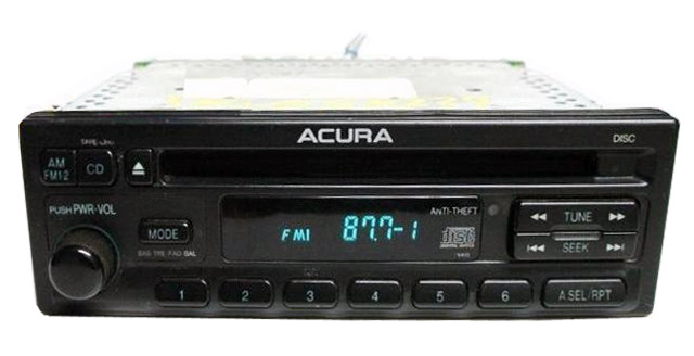 Acura Integra CL 2.3L am/fm radio CD player stereo 1997 1998 1999 OEM 