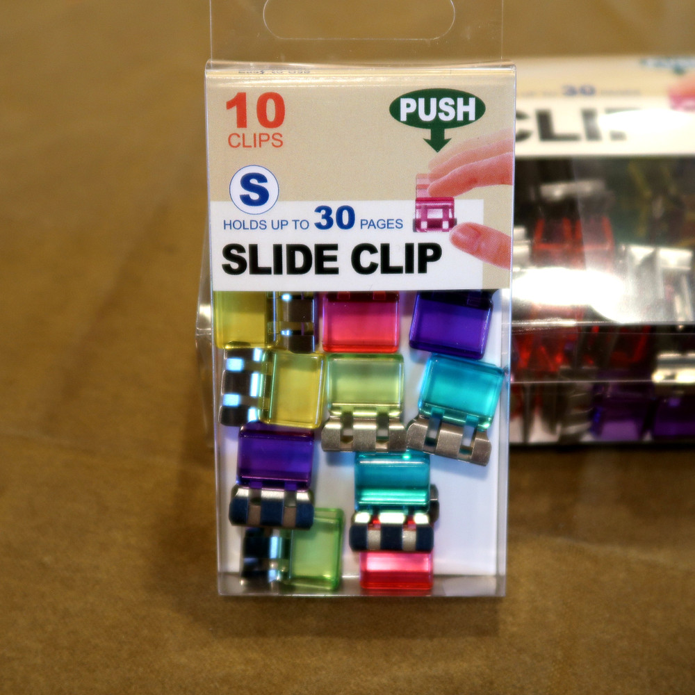 plastic slide clips