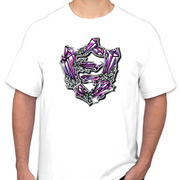 FlatFace Crystal Shirt - White - XXL