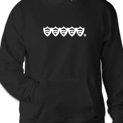 FlatFace - Soft Pullover Hoody - 5 FF Logos - Large