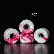 Maple Wheels - Raspberry Swirl - Bowl