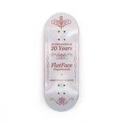 FlatFace G15 Deck - 20th Anniversary Real Wear - White - 33.6mm *One Per Person Limit*
