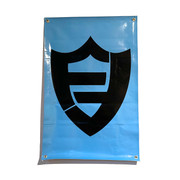 FlatFace Blue Logo Banner