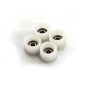 FlatFace Duro-Cored Bearing Wheels - White