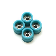 FlatFace Duro-Cored Bearing Wheels - Turquoise