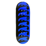 Blackriver Fingerboard "FlatFace Artificial Time" 5ply 33mm - Blue