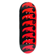 Blackriver Fingerboard "FlatFace Artificial Time" 5ply 33mm - Red