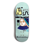 Catfishbbq Deck - Her Majesty Teal - 32mm - Freshwater