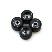 FlatFace Dual Durometer Bearing Wheels - Confectioner Swirl/Black