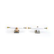 Blackriver Trucks - White/Silver - Mike's Special Edition ONLY FOR DUAL BEARING WHEELS