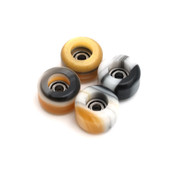 FlatFace G9 Dual Bearing Wheels - Moose Tracks and Honey Swirl 