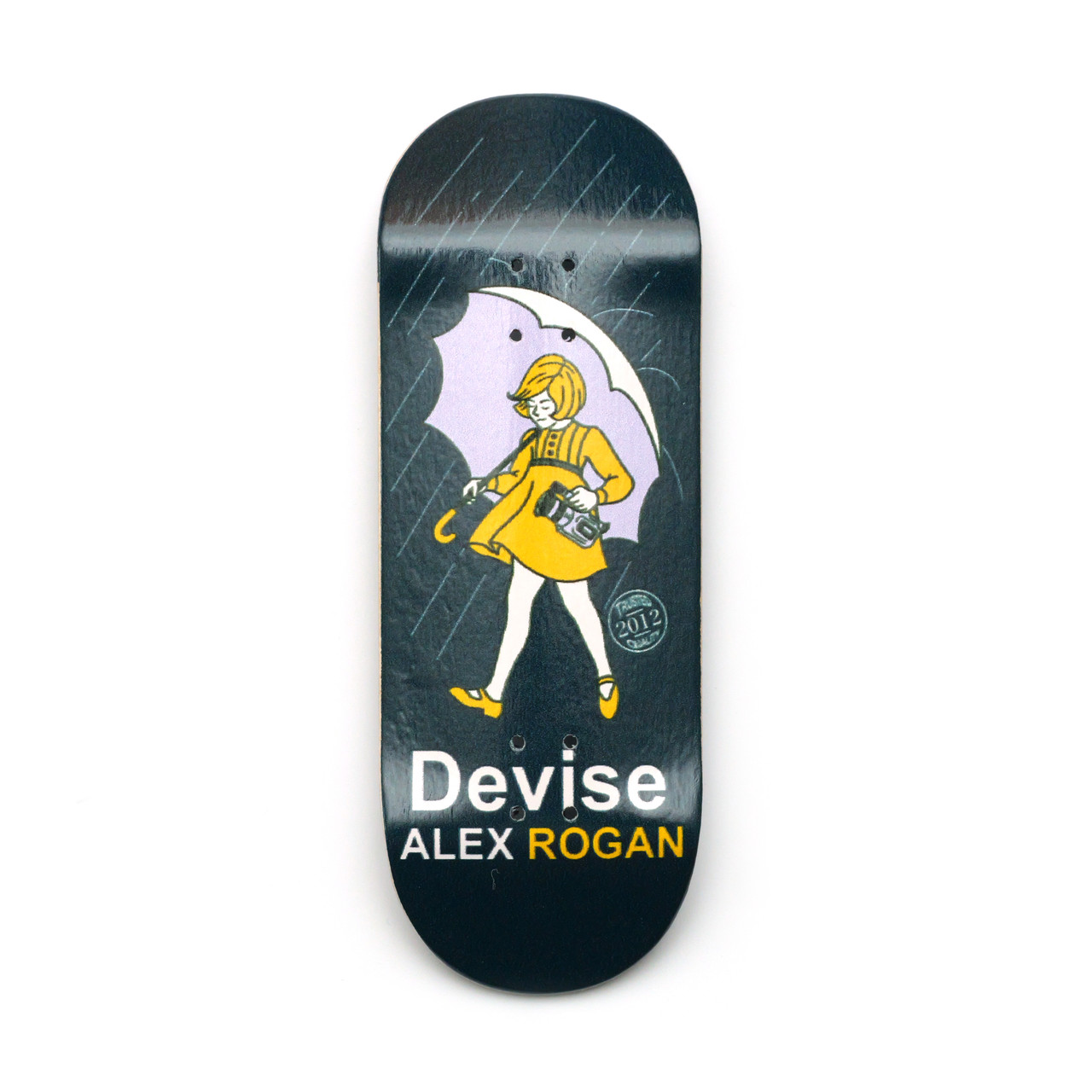 Devise Deck - Alex Rogan - 34mm Classic - FlatFace Fingerboards