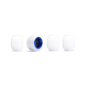 Cartwheels V4R Dual Bearings - White + Blue Core