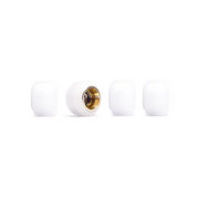 Cartwheels V4R Dual Bearings - White + Gold Core
