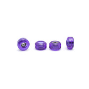 FlatFace G10 Dual Bearing Urethane 72D-Ultra - Transparent Purple