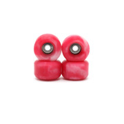 Blistered x FlatFace G4 Urethane Wheels - Light Red/White Cloud Swirl
