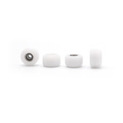 Blistered Asymmetrical Dual Bearing Wheels - 60D - White