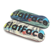 FlatFace G15 Deck - Spot Color Transparent Premium - 33.6mm Real Wear