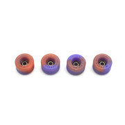 Blistered Wheels - Caramel Ceramic Bearing - Purple/Orange Swirl