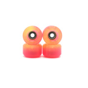 Blistered x FlatFace G4 Urethane Wheels - Pink/Yellow Glow Swirl