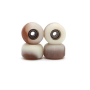 Blistered Asymmetrical Dual Bearing Wheels - 60D - Chocolate Cow