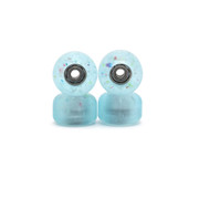 Blistered Asymmetrical Dual Bearing Wheels - 72D Ultra - Swimming Pool