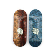 FlatFace G15 Deck - FF Cubes Twotone - 33.6mm Real Wear