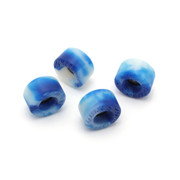 Blistered Wheels - Conical XL Tiger - Blue/Off-White Swirl