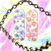 Crystal Ducky Clear - Purple Daisy Graphic - 34mm Pekin V2