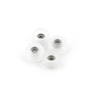 FlatFace G8 Bearing Wheels - Frosted Clear - Black Friday Special