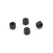 Blistered Tuning - Black Locknuts (4)