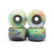 Blistered x FlatFace x Blackriver - G4 Urethane Wheels - TieDye Swirl Dark Lloyd