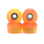 Blistered x FlatFace G6 Urethane Wheels - UV Yellow Orange Lloyd