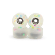 Blistered x FlatFace x Blackriver - G4 Urethane Wheels - Clear Birthday Cake