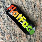 FlatFace G15 Deck - Spot Color Black Rasta - 33.6mm - Real Wear